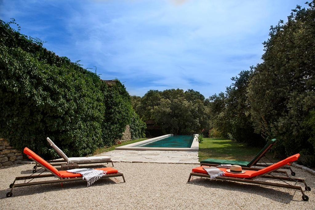 Bed and Breakfast La Bastide Jouval Gordes Esterno foto