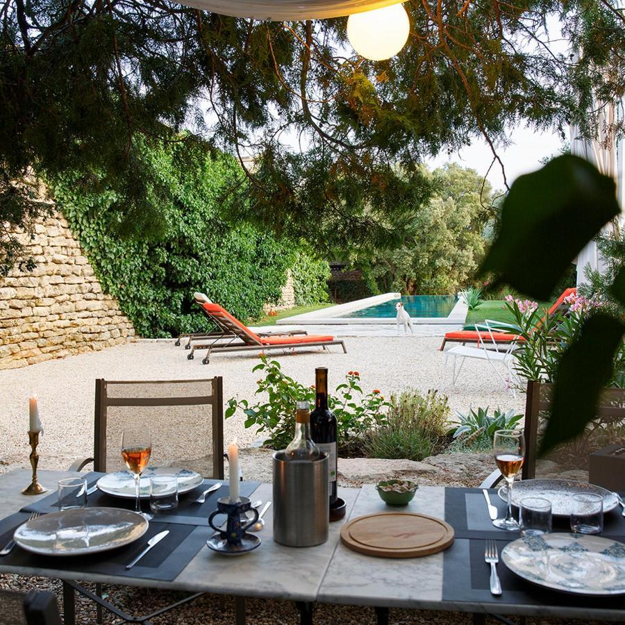 Bed and Breakfast La Bastide Jouval Gordes Esterno foto